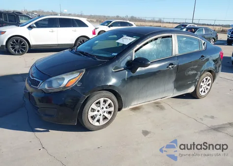 2013 Kia Rio Ex из США, поврежденный, VIN KNADN4A38D6180881